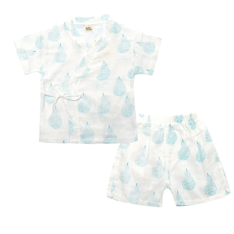 Kids Boys Girls Pajama Clothes Set DIY Your Own Handcraft Colorable Long Sleeve Top T-shirt+Pants Children Sleepwear Loungewear